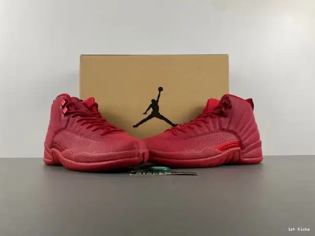 1st Kicks Gym Jordan Air Retro 12 (2018) Red 130690-601 0527